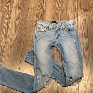 Levi’s distressed jeans